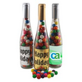11" Champagne Bottle with Gumballs